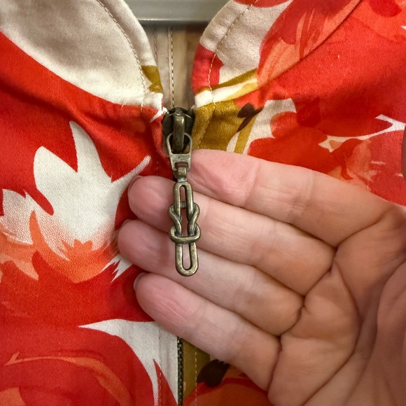 Christopher & Banks Floral Blazer - Red and Cream - Picture 5 of 10